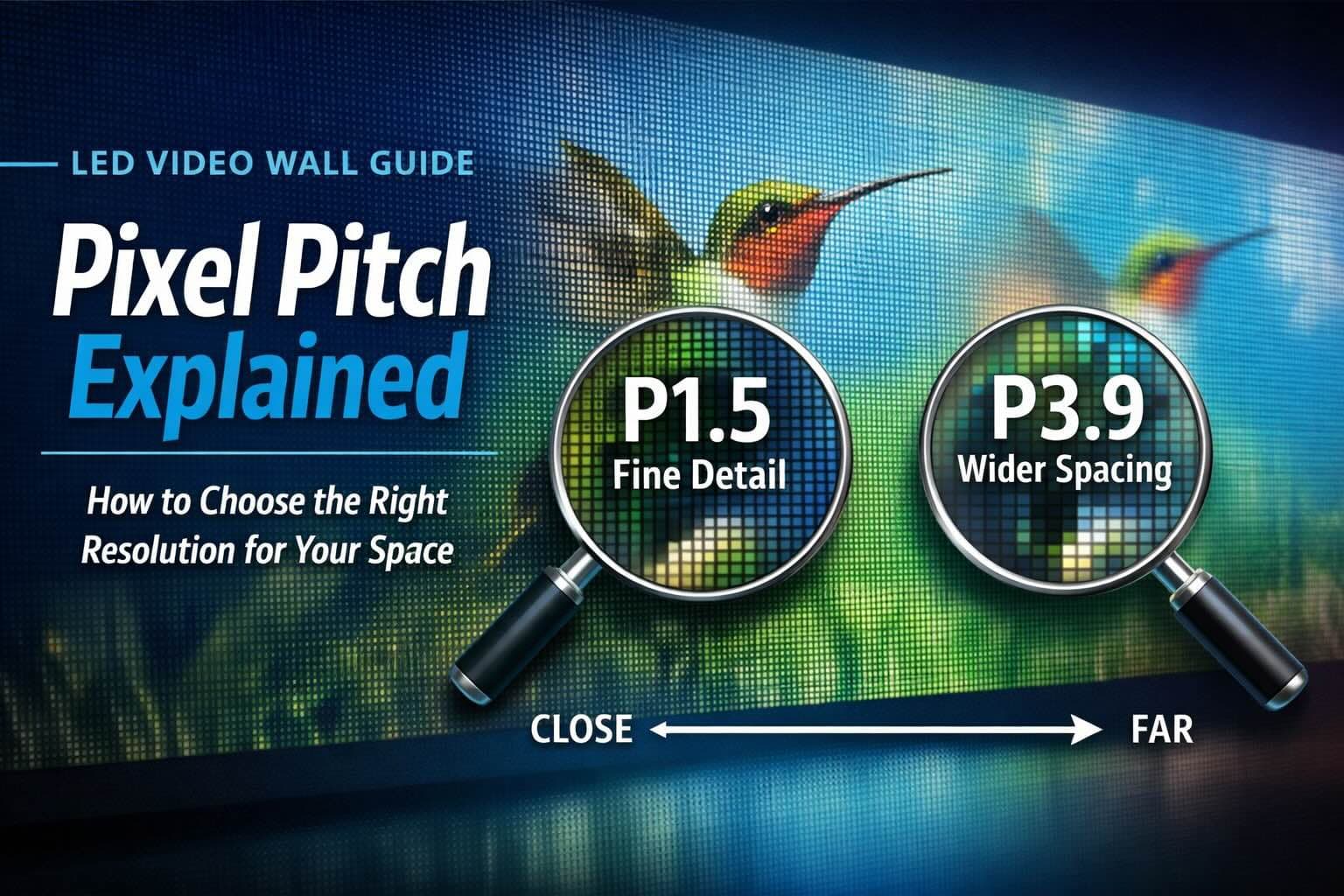 Pixel Pitch Explained: How to Choose the Right Resolution for Your Space