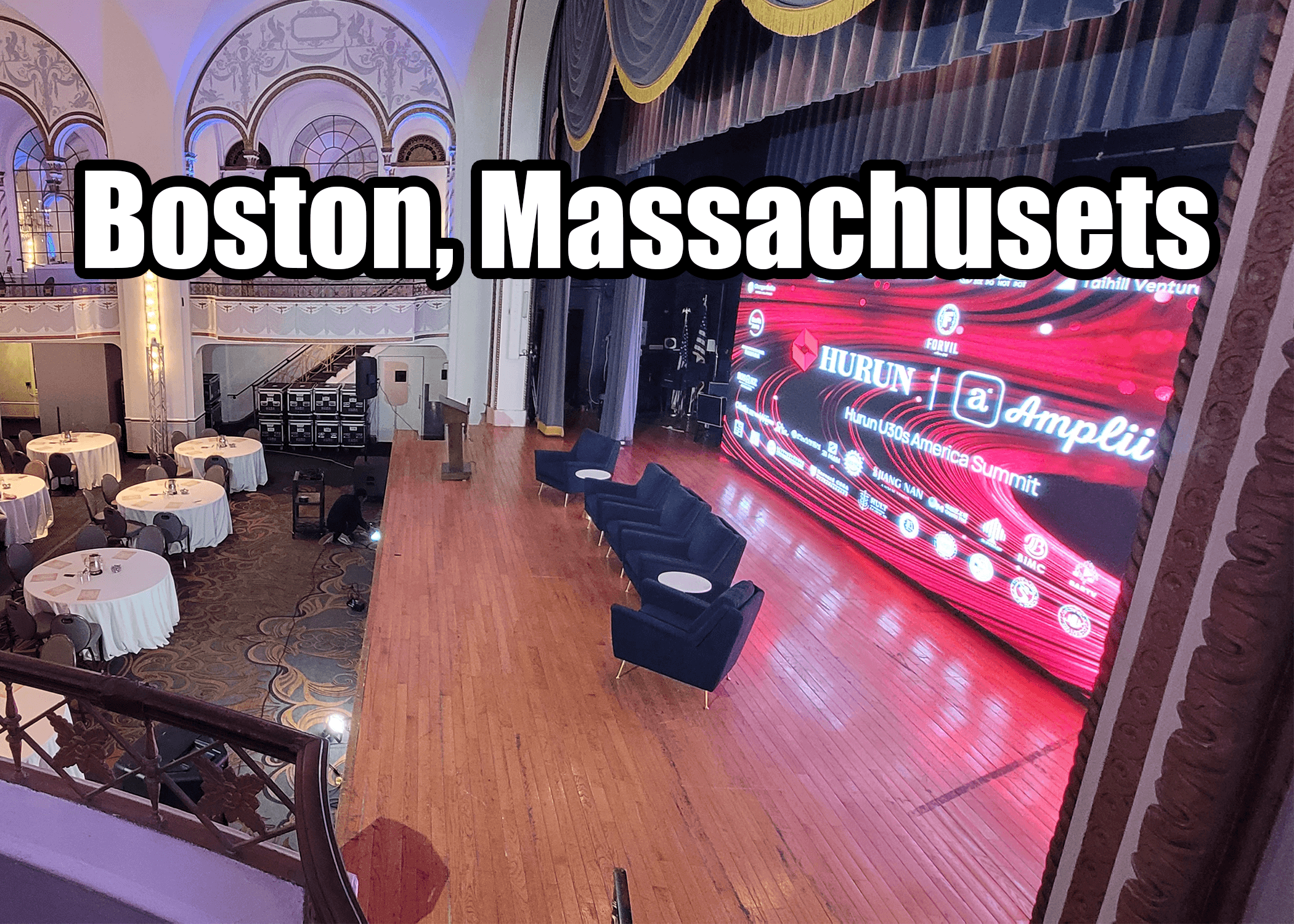 LED video wall photo