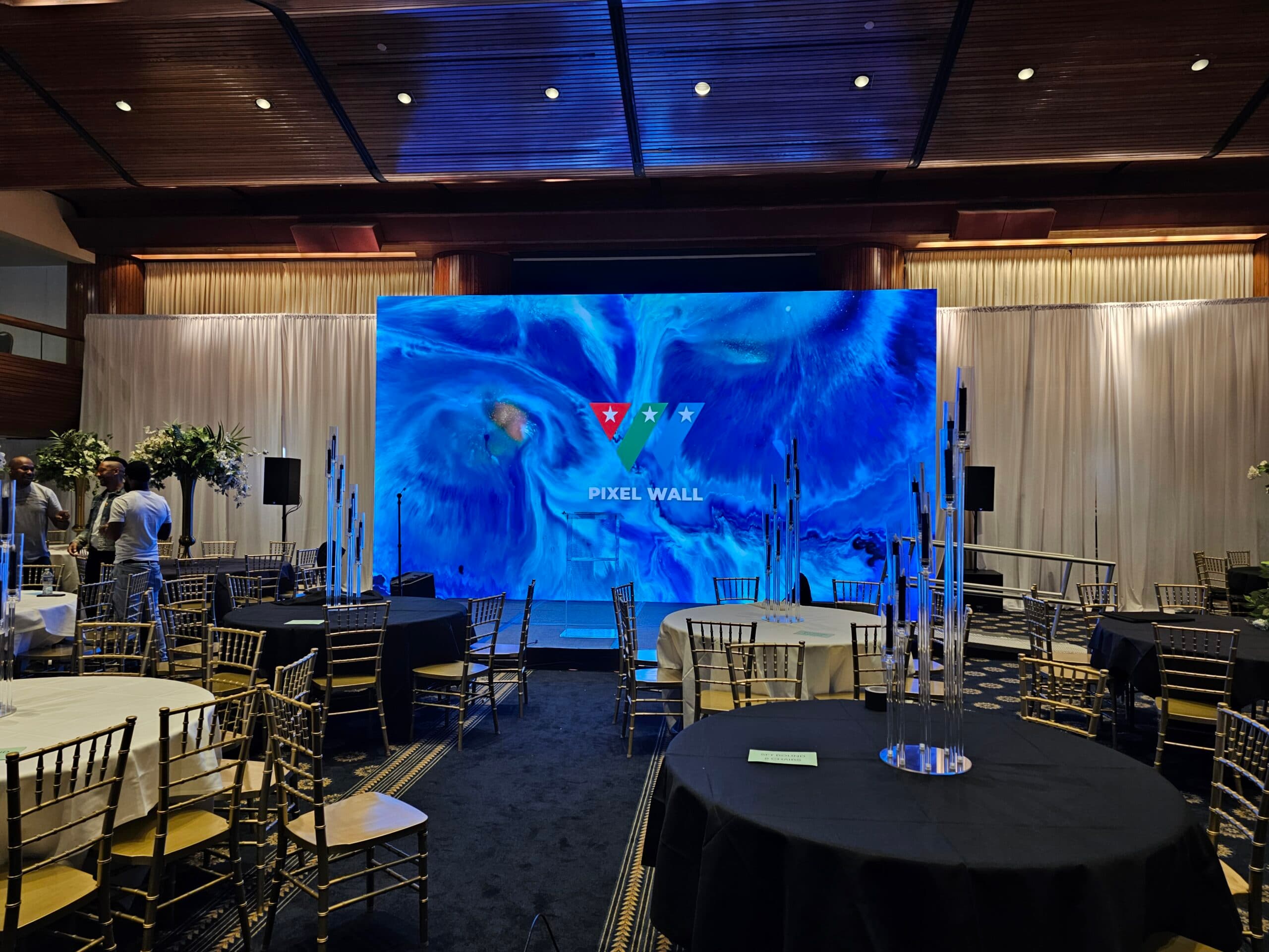 LED video wall photo