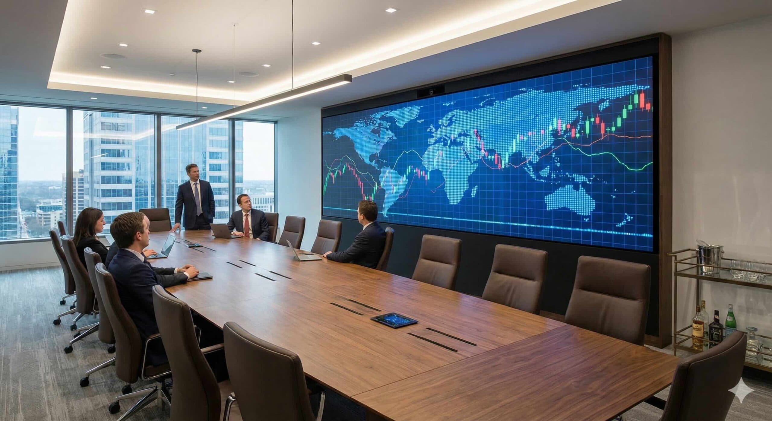 Corporate Board Room, Fine Pixel Pitch