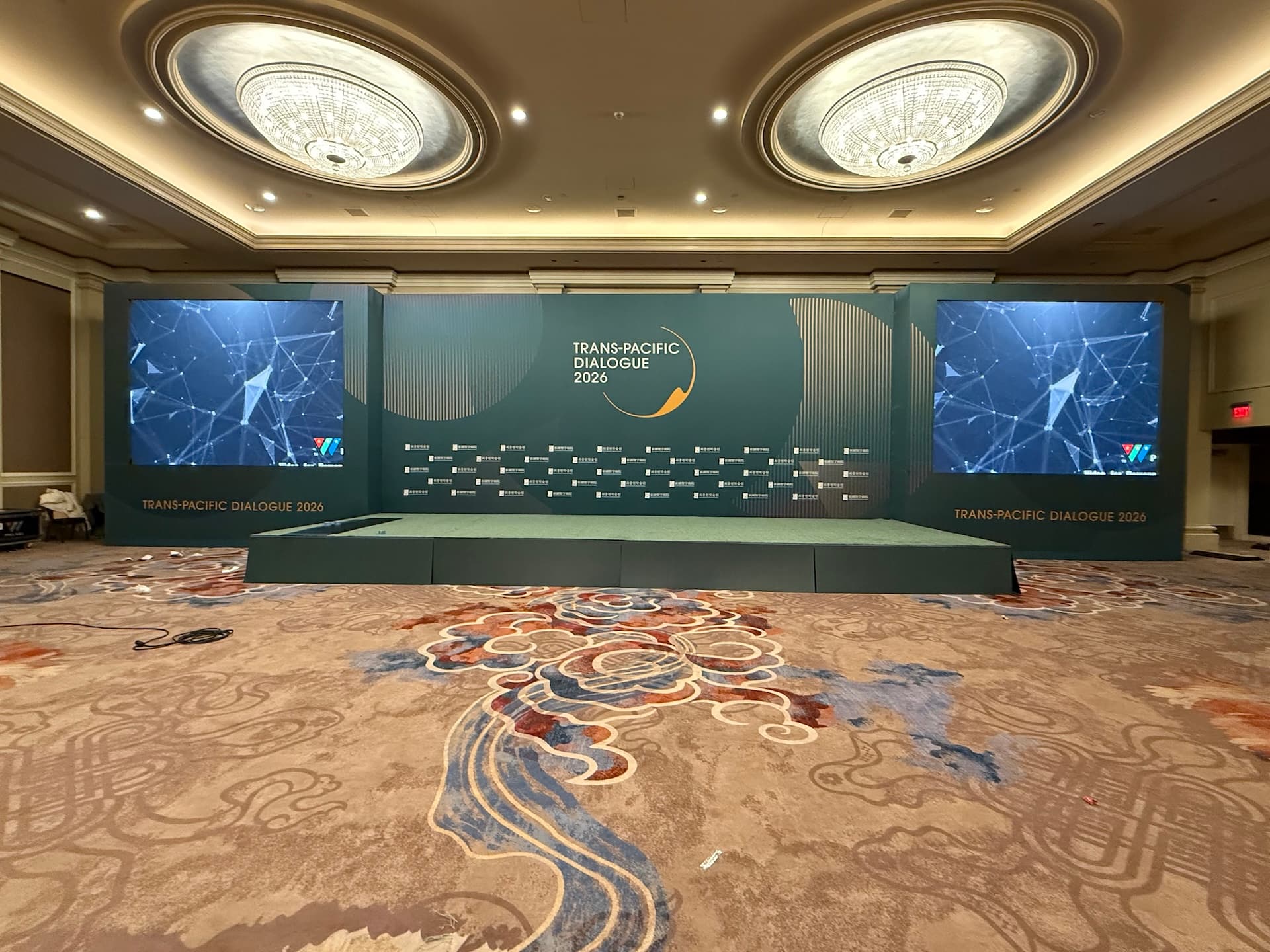 LED video wall photo