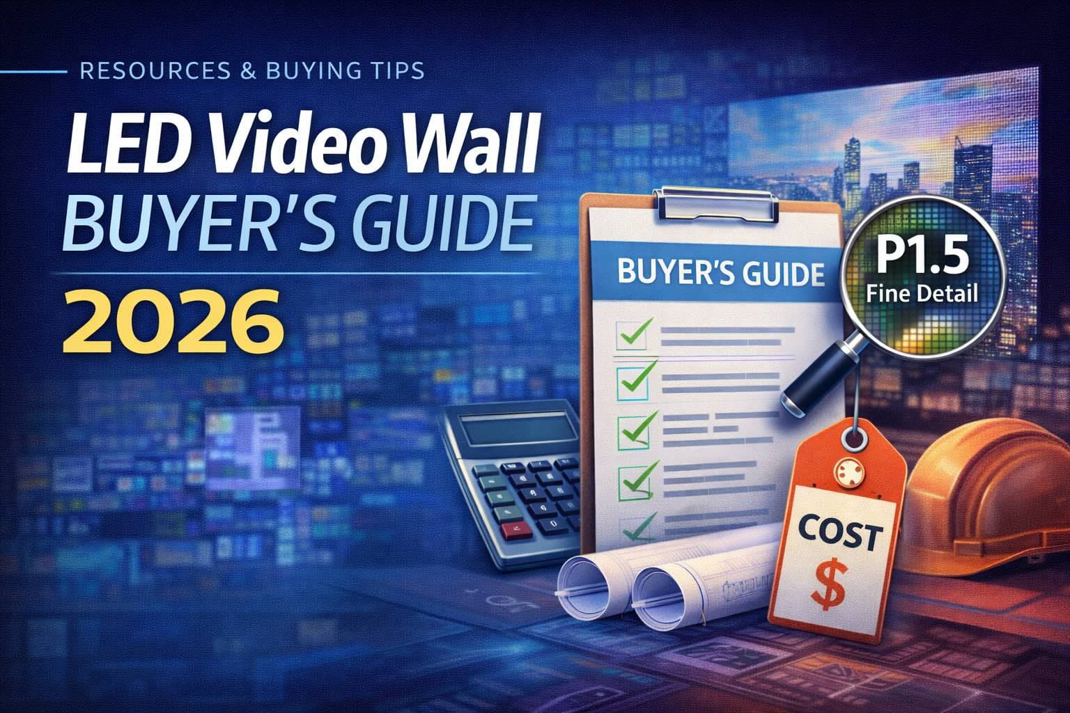 LED Video Wall Buyer’s Guide 2026