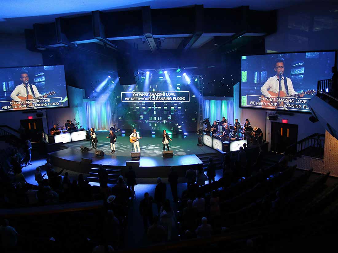 LED Video Wall for House of Worship